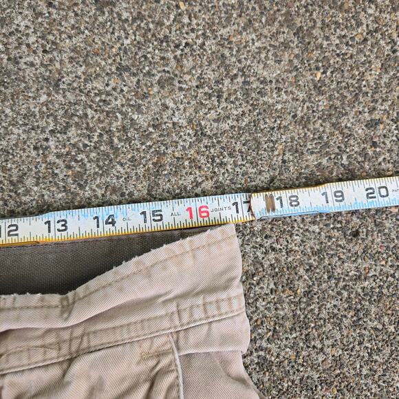 Vtg Y2k OLD NAVY Cargos Plain Earthtone Military Surplus Cargo Pants 34 x 32 - Picture 6 of 7